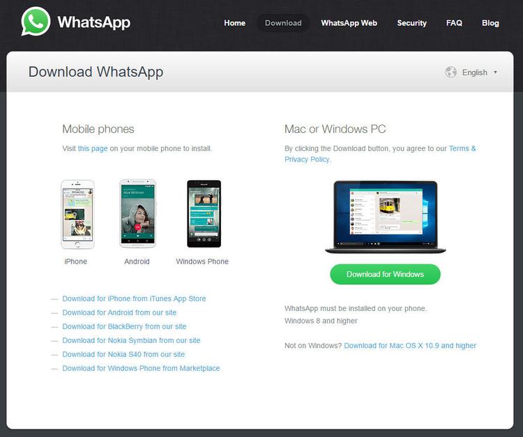 whatsapp free download for mac